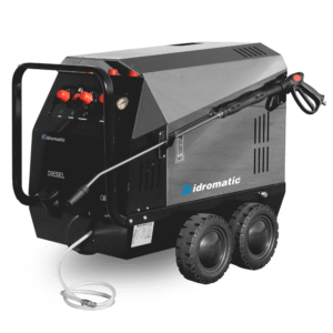 Idromatic Astra 200.15 - Nettoyeur haute pression eau chaude triphasé - pompe en laiton