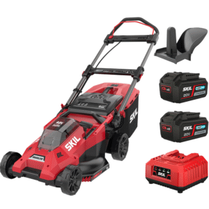 PROMO - Skil 0140 BA - Tondeuse à gazon à batterie - 2x20V/4ah - Coupe 43 cm